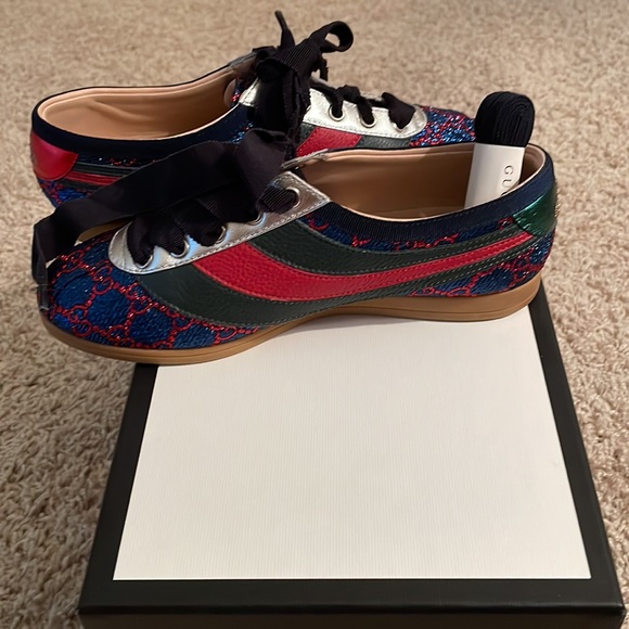 Gucci Falacer sneaker authentic — only worn 3 times. Awesome statement pieces! - Picture 4 of 4
